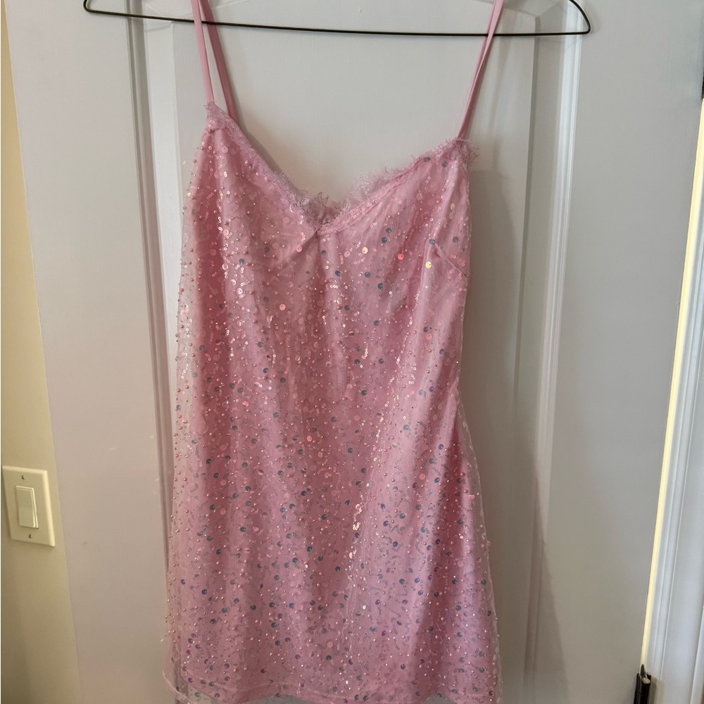 Windsor Pink Sequin Dress
